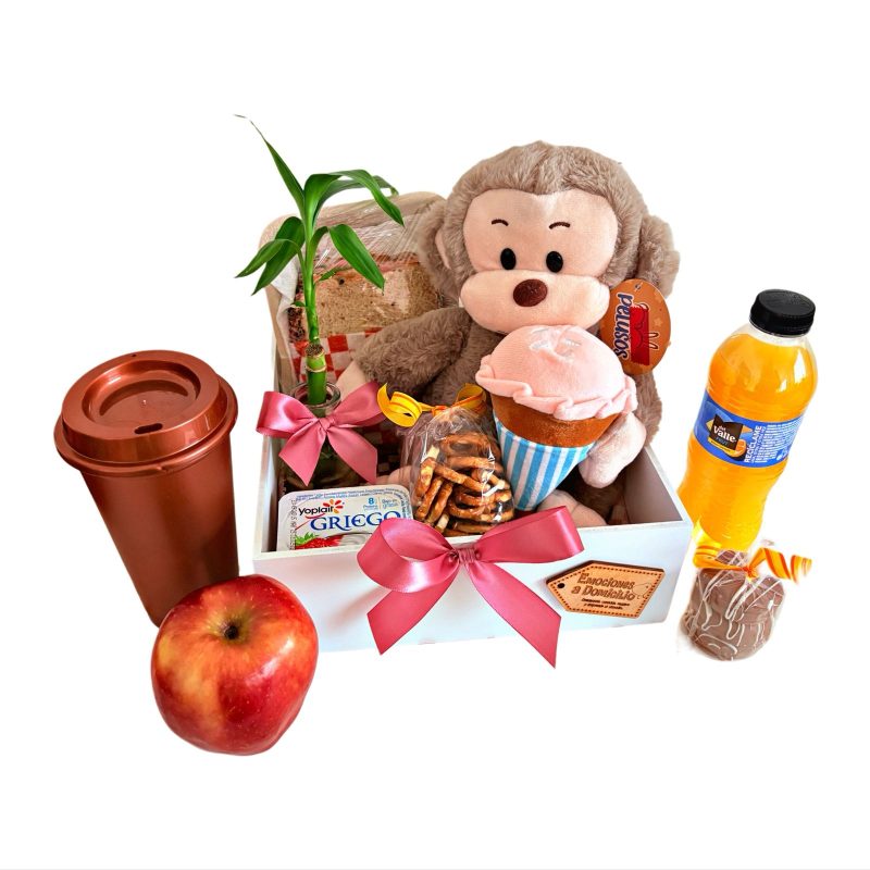 Desayuno con peluche
