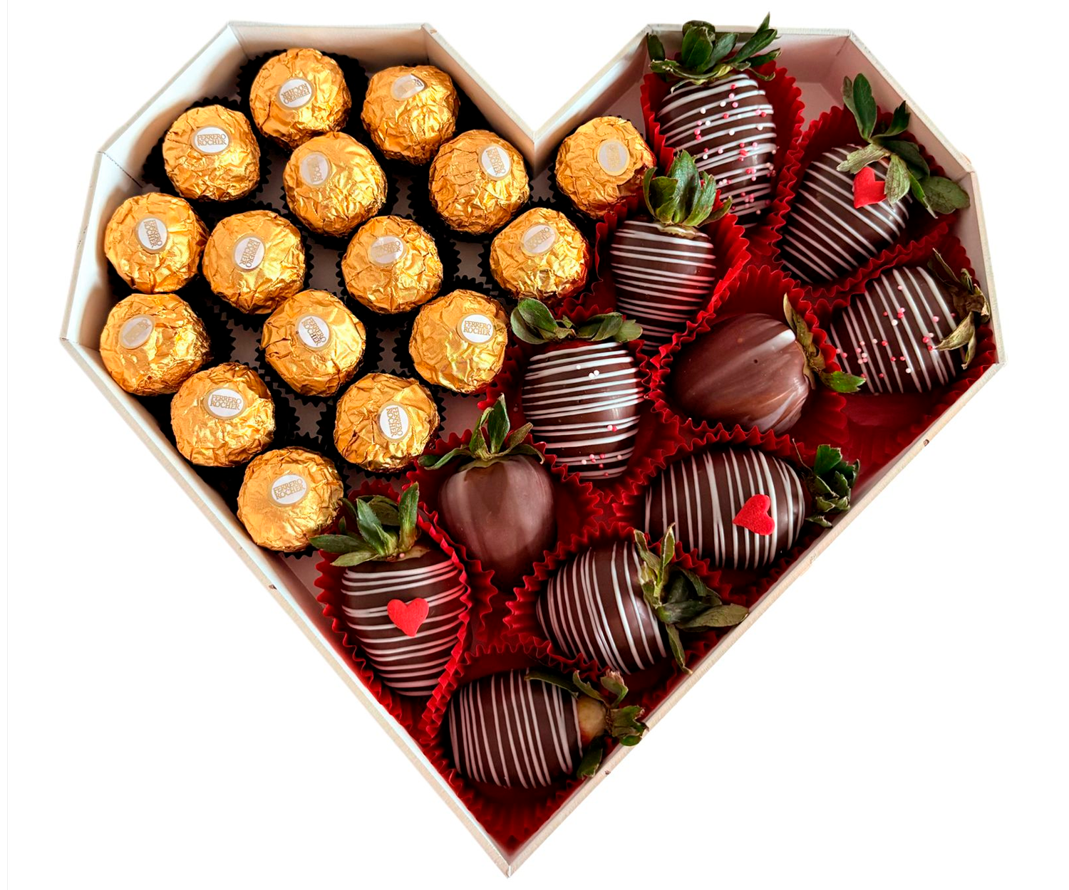 Fresas Corazón
