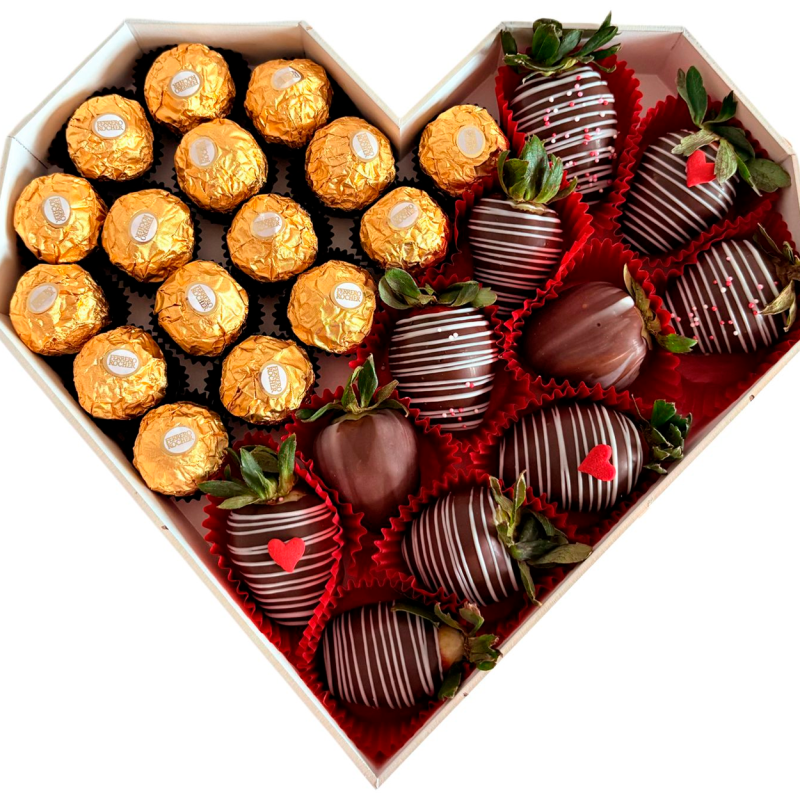 Fresas Corazón
